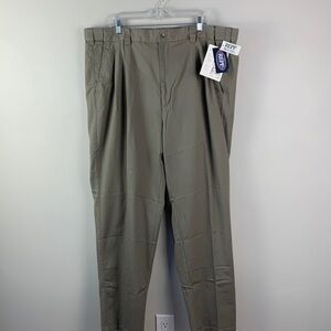 Vintage REPP Men’s Pleated Khaki Trousers with Waist Eze NEW!
